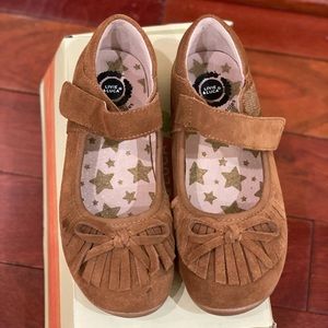 Livie & Luca Willow camel suede shoes in size 13